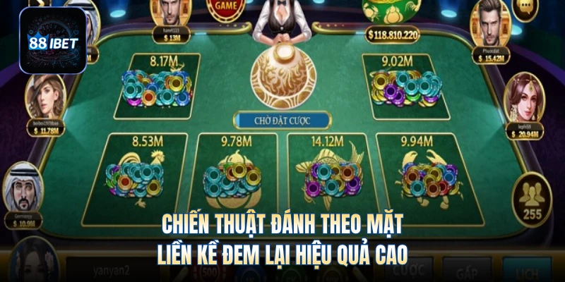 Chiến thuật đánh theo mặt liền kề đem lại hiệu quả cao